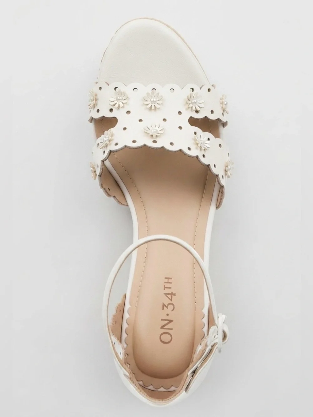 🖤🖤 On 34th Women's Theodoree Espadrille Wedge Sandals